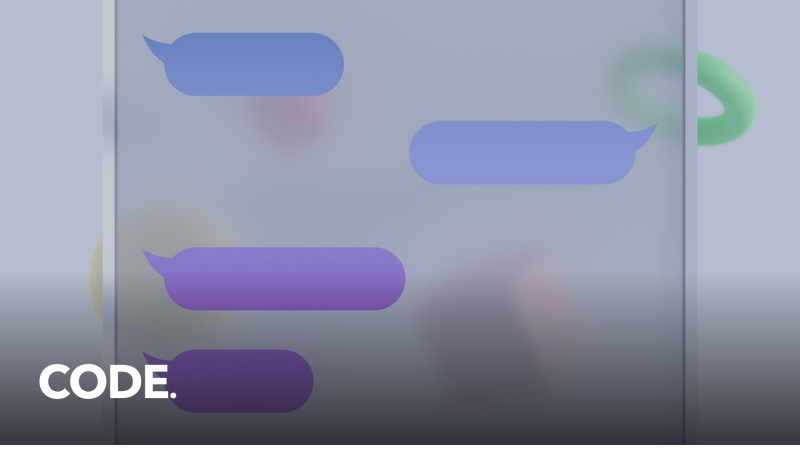 スマートフォンで対話型AIアプリを操作する様子（KDDIの対話型AIサービス Buffmee のイメージ）