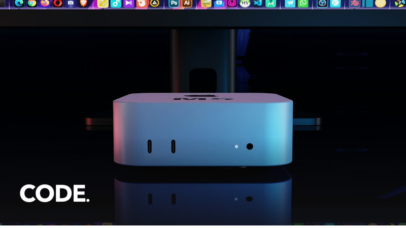 デスクの上に置かれた手のひらサイズのミニPC本体のイメージ